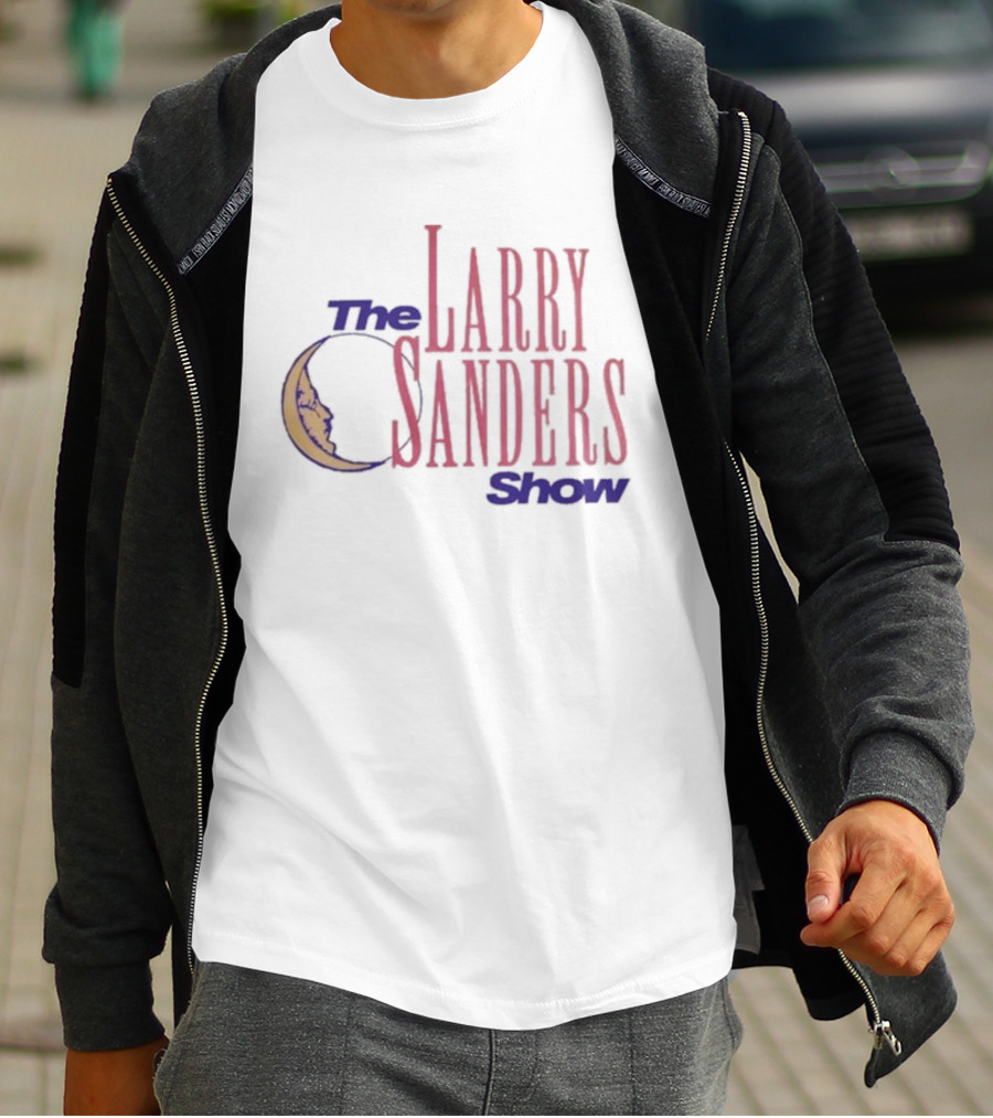 The Larry Sanders Show Crescent Moon Logo T-Shirt