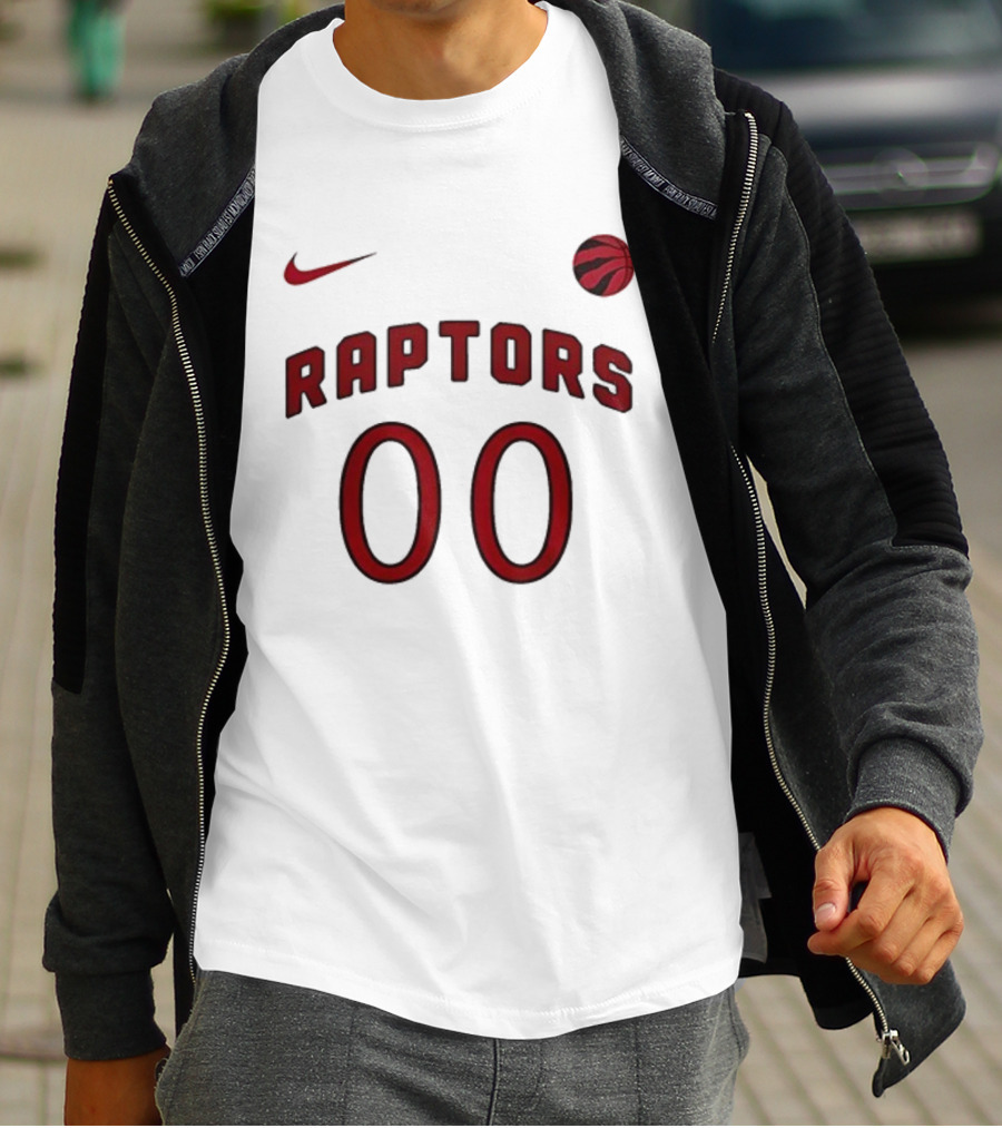 Nike Raptors 00 Toronto Basketball Mascot T-Shirt