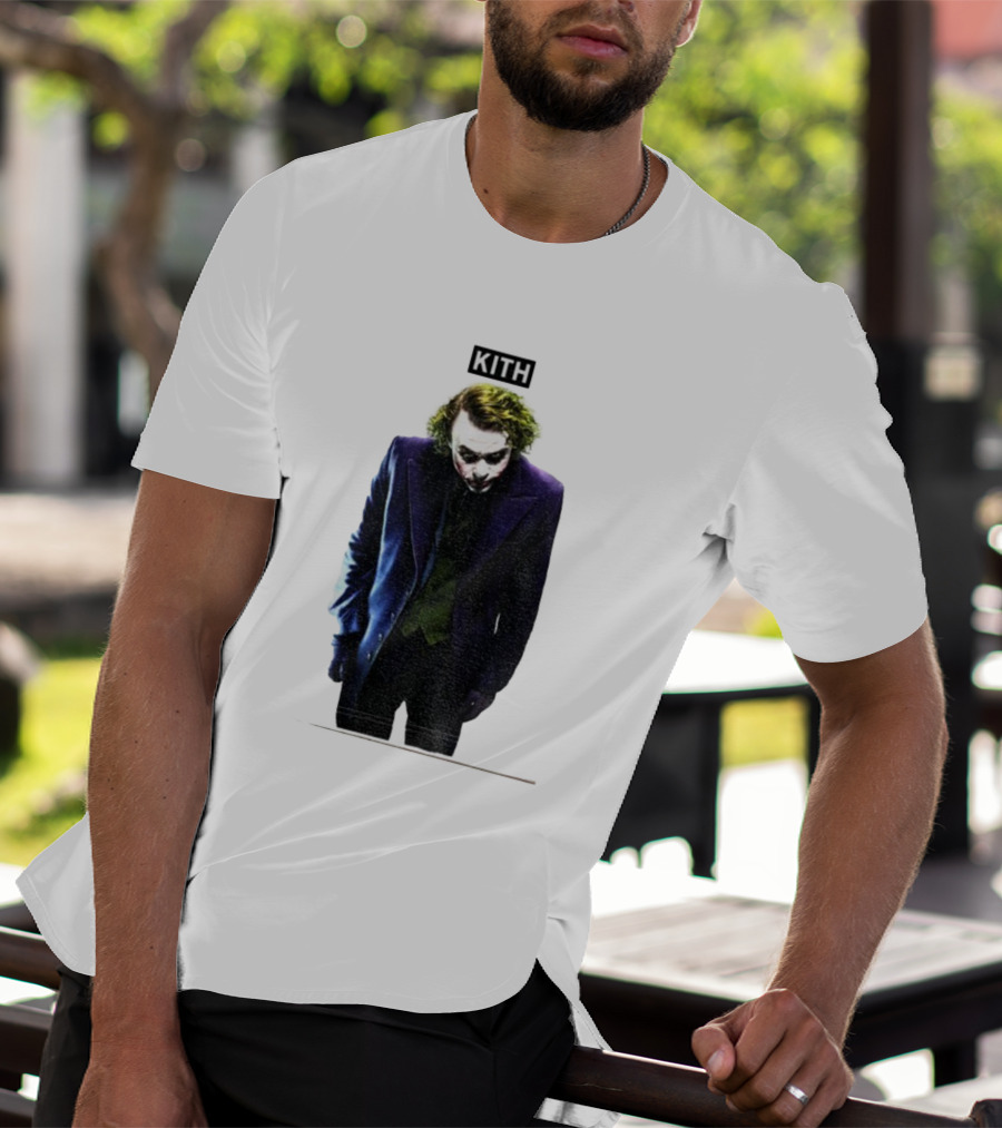 Dodgers Batman Kith Joker Collaboration T-Shirt