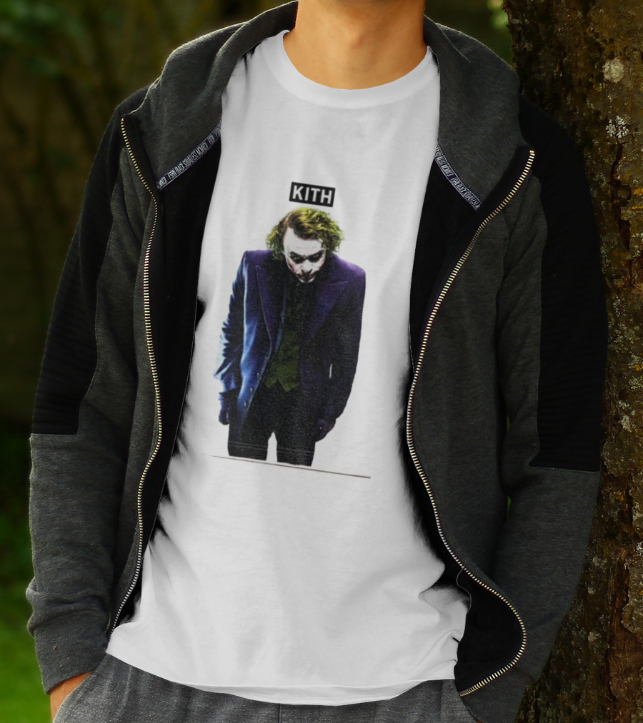 Dodgers Batman Kith Joker Collaboration T-Shirt