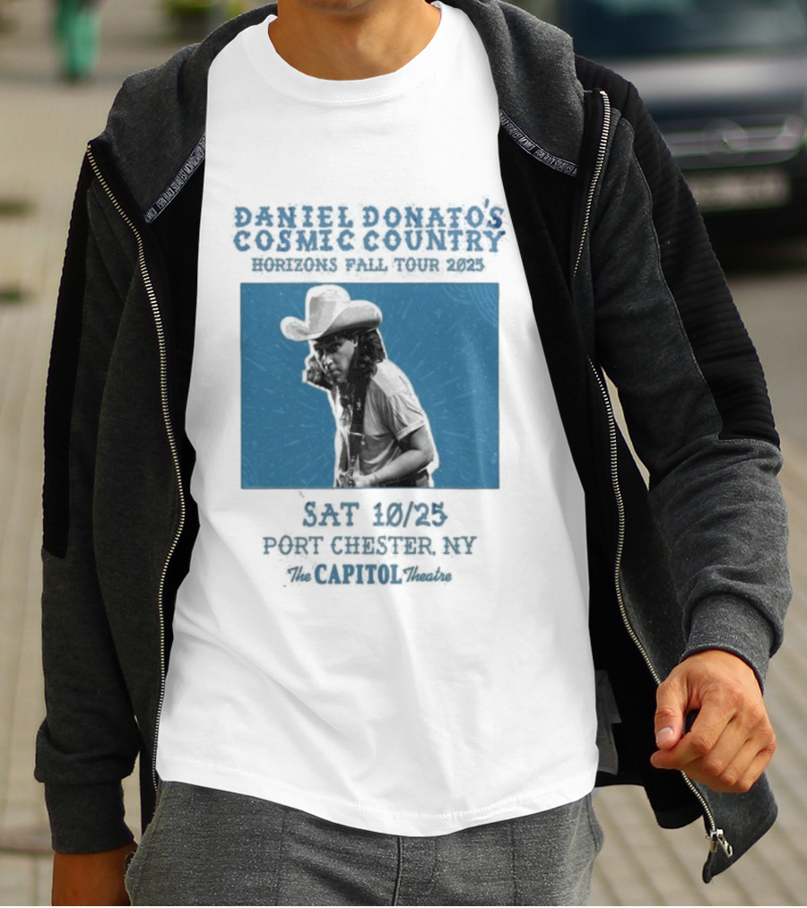 Daniel Donato’s Cosmic Country 2025 Live At The Capitol Theatre Port Chester NY T-Shirt