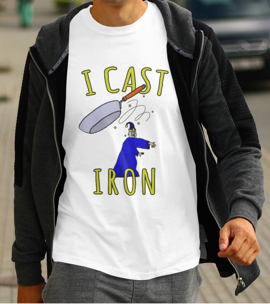 I Cast Iron Wizard With Magic Pan T-Shirt