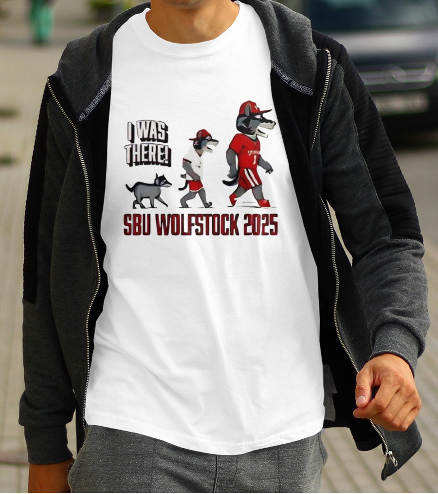 I Was There SBU Wolfstock 2025 Festival Event Celebration T-Shirt