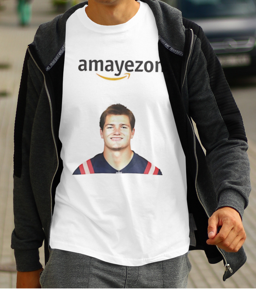 New England Patriots Mac Jones Amayezon T-Shirt