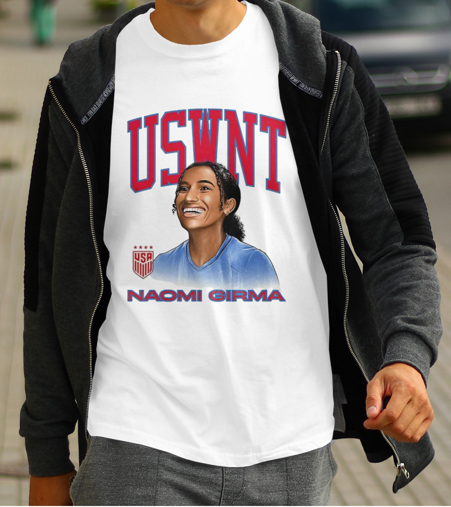 Naomi Girma USWNT USA Soccer Team T-Shirt