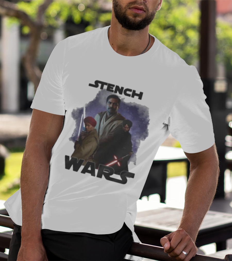 Stench Wars Star Wars Jedi And Sith Lightsaber Battle T-Shirt