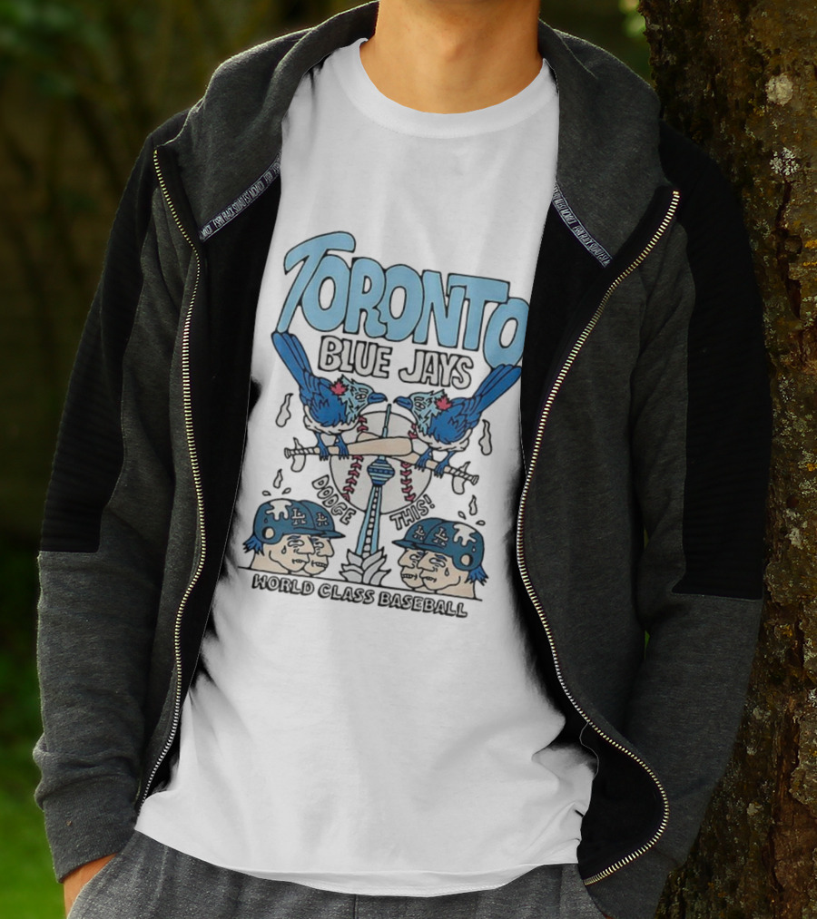 Toronto Blue Jays Dodge This World Class Baseball 2025 T-Shirt