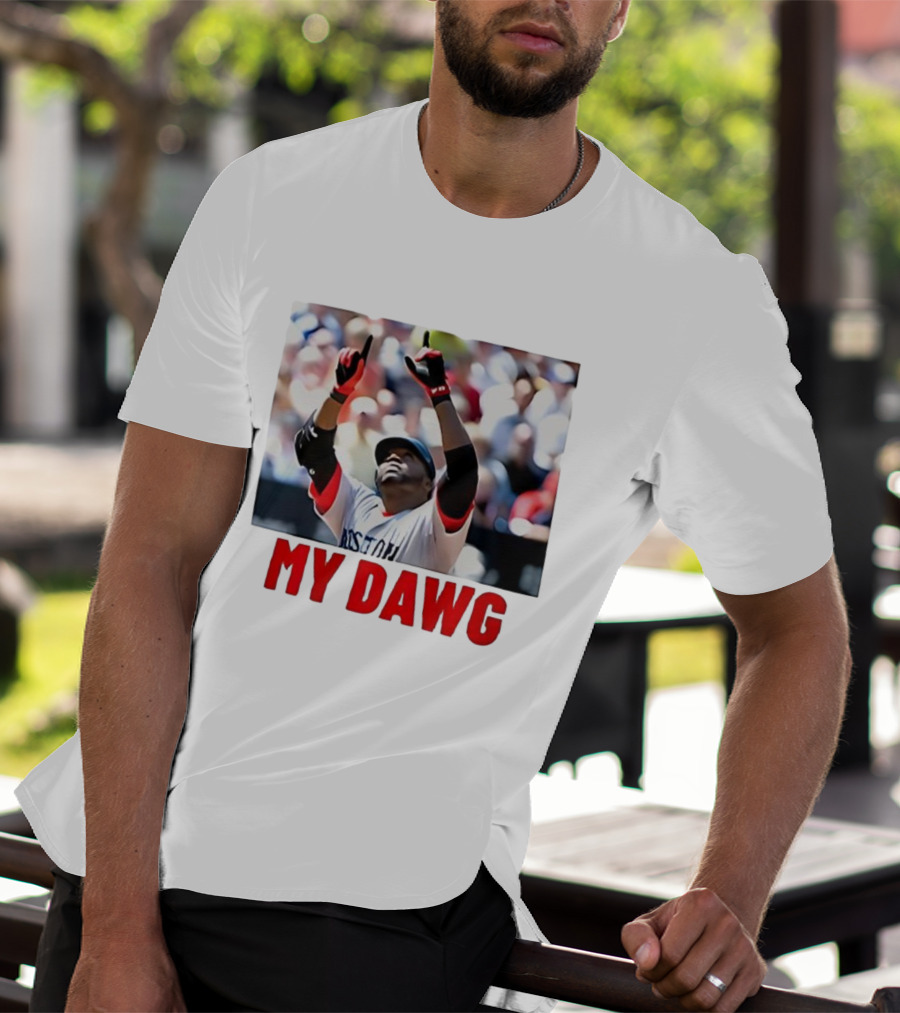 Vladimir Guerrero Jr. David Ortiz My Dawg Toronto Blue Jays Boston Red Sox 2025 T-Shirt