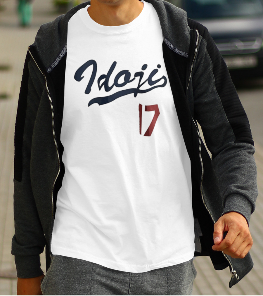 Idoji Shohei Ohtani 17 Los Angeles Dodgers Baseball T-Shirt