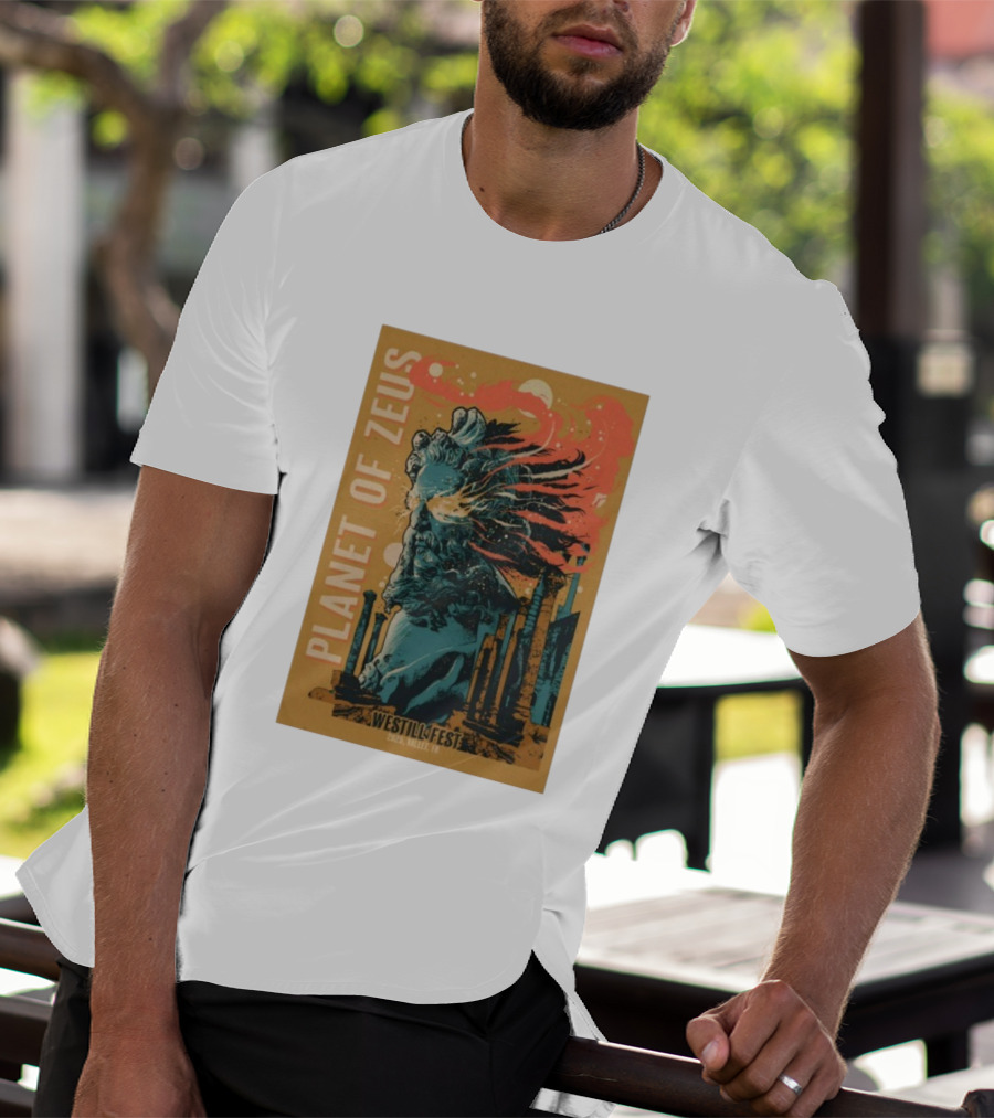 Planet Of Zeus Westill Fest 2025 Vallet France T-Shirt
