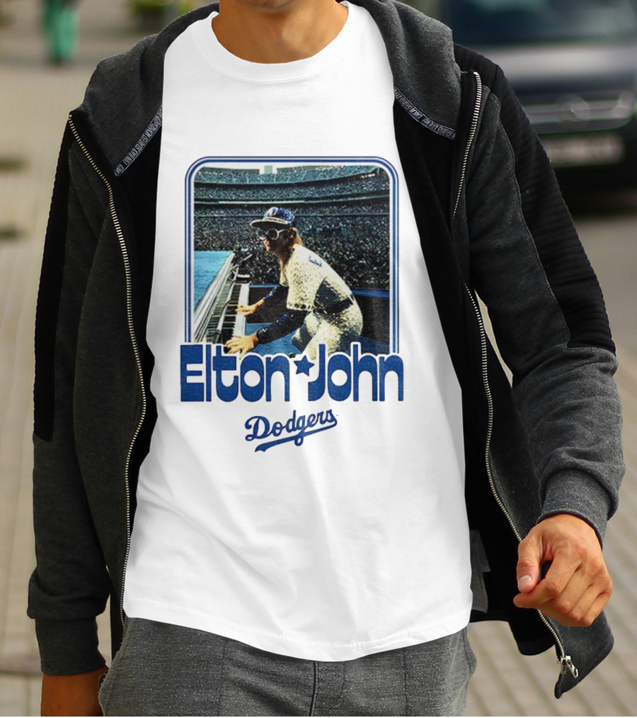 Elton John Dodgers Stadium Concert MLB Baseball Dodgers T-Shirt
