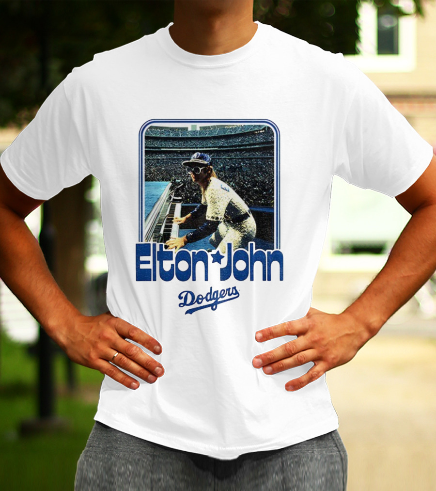Elton John Dodgers Stadium Concert MLB Baseball Dodgers T-Shirt