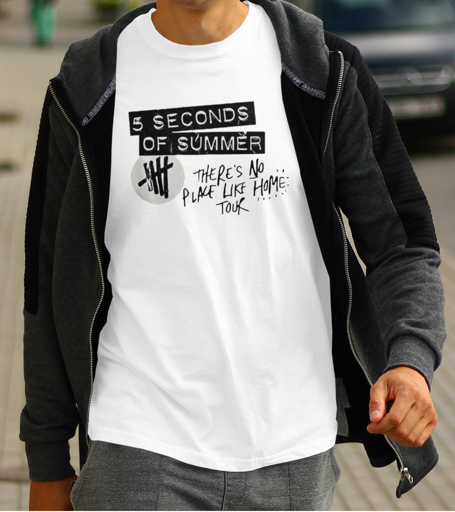 5 Seconds Of Summer There's No Place Like Home Tour T-Shirt