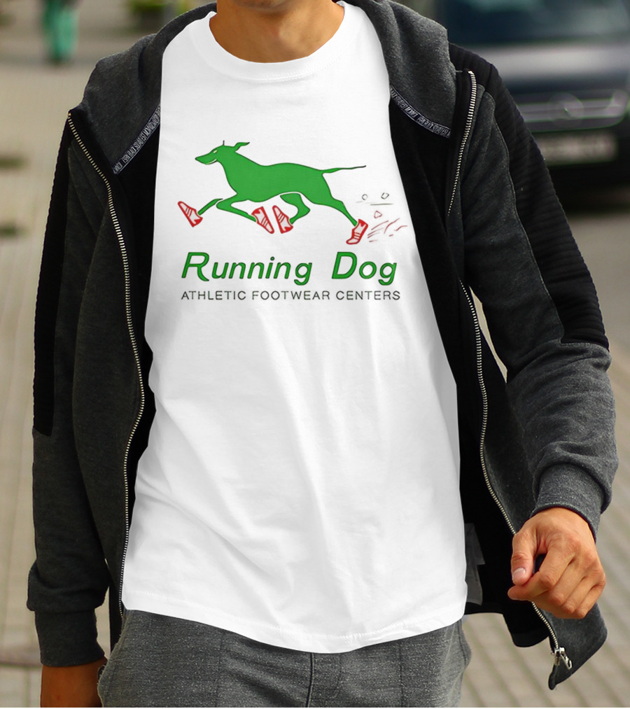 Running Dog Athletic Footwear Centers The Big Chill T-Shirt