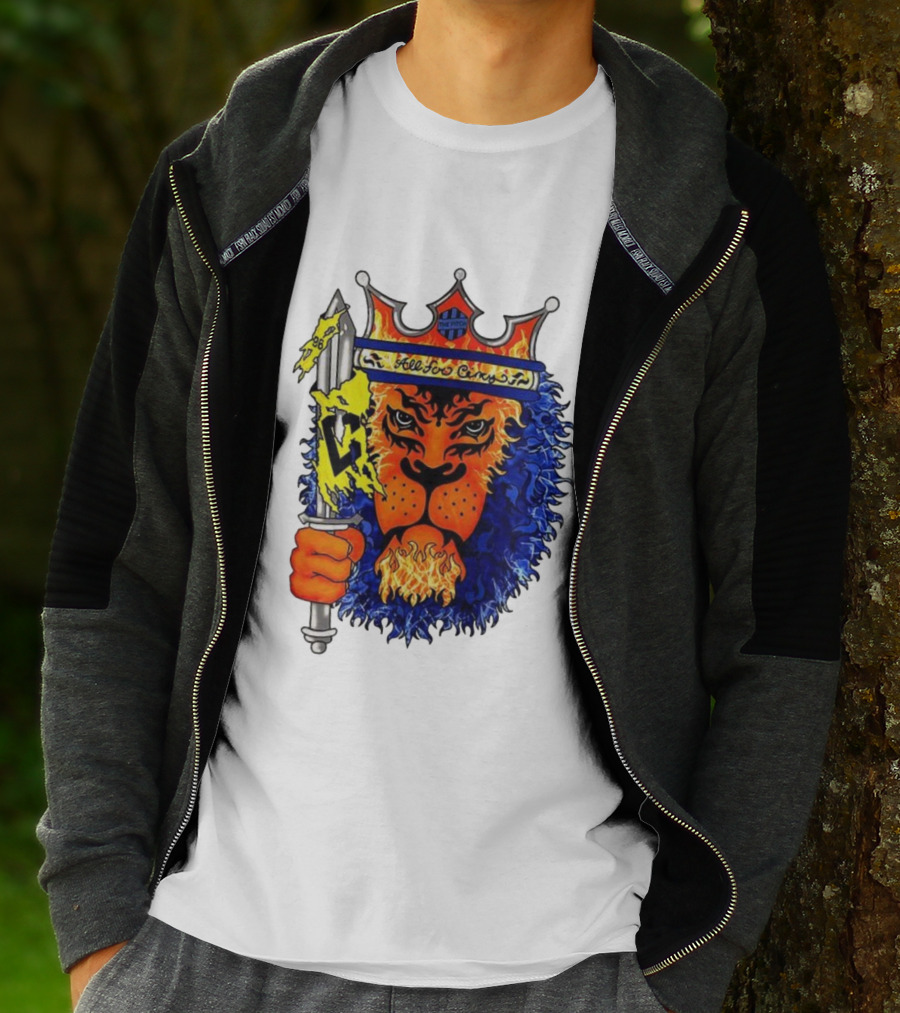 All For Cincy Lion Sword The Pride Crown Flame T-Shirt