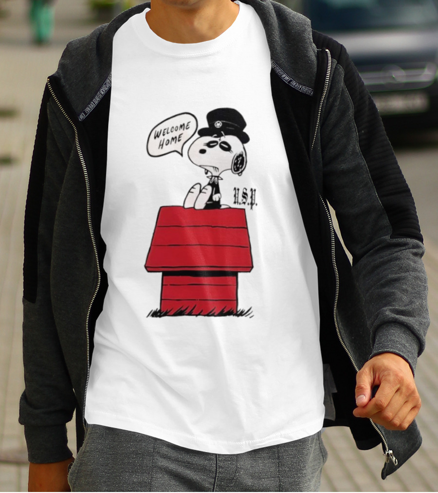 Welcome Home Snoopy Houston Peanuts Collaboration T-Shirt