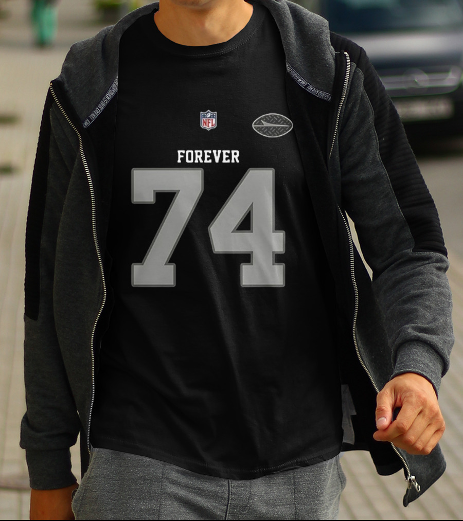 New York Jets Nick Mangold Forever 74 NFL Football T-Shirt