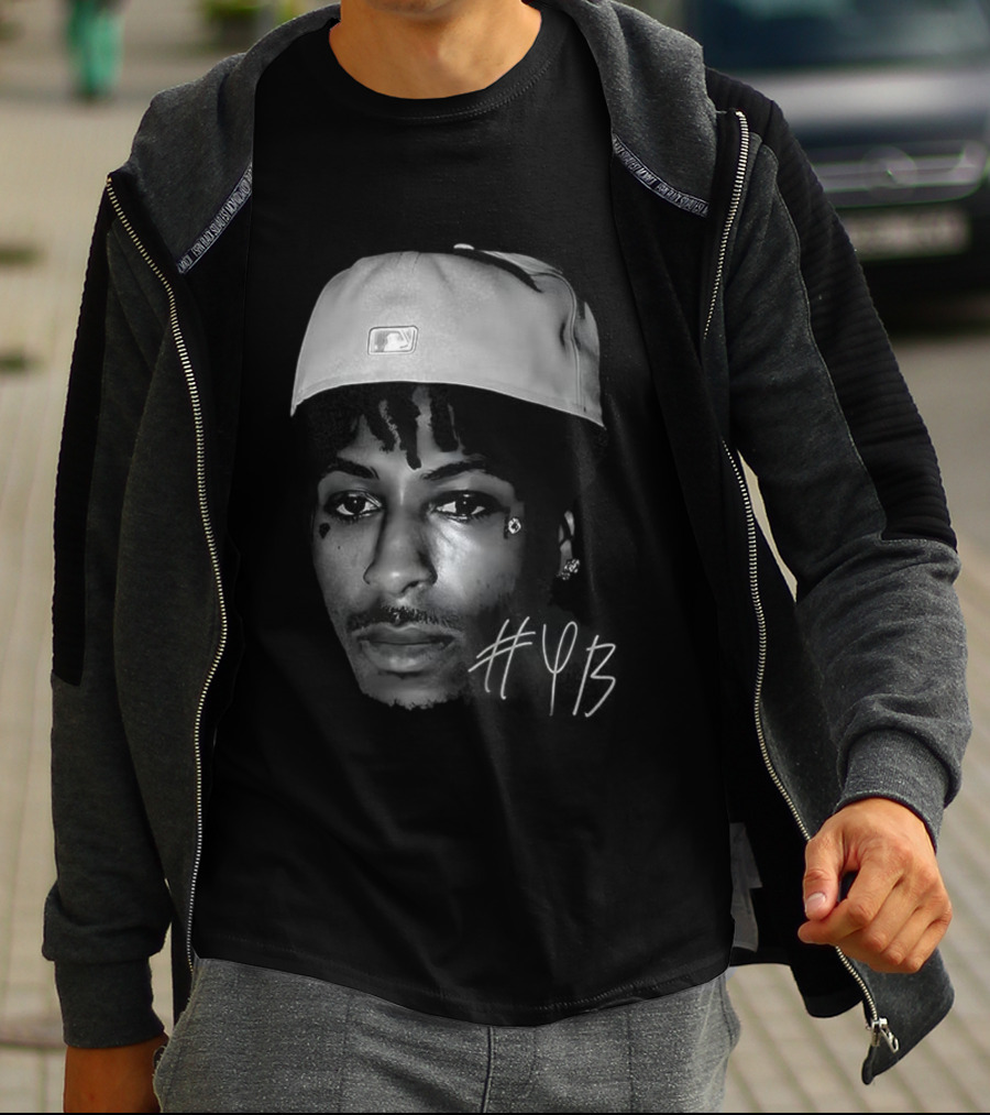 NBA Youngboy Big Face Gang Signature Cap Style T-Shirt