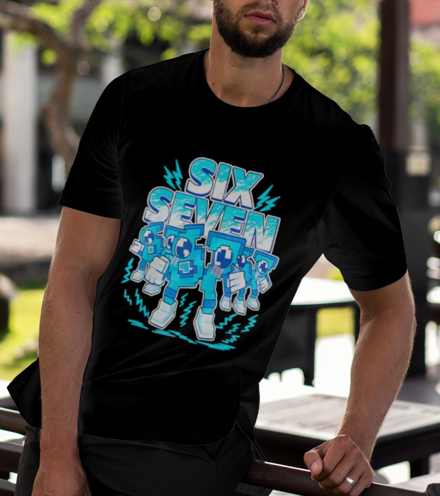 Six Seven Meme 67 Italian Brainrot Birthday T-Shirt