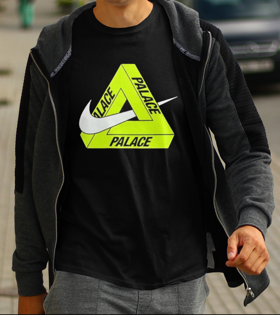 Palace Tri-Ferg Swoosh Yellow Collaboration T-Shirt