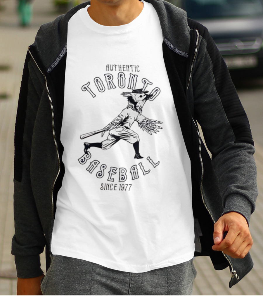 Authentic Toronto Baseball Since 1977 Blue Jay T-Shirt