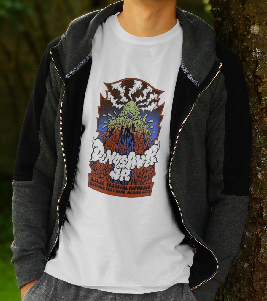 Dinosaur Jr. Festival Hipnosis 2025 Estadio Fray Nano Mexico City 2.11.25 T-Shirt