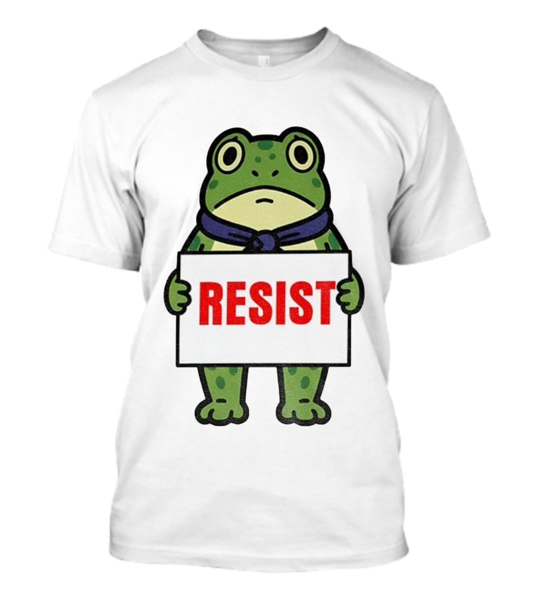 Portland Frog Resist Anti Fascist Trump Democracy Antifa T-Shirt