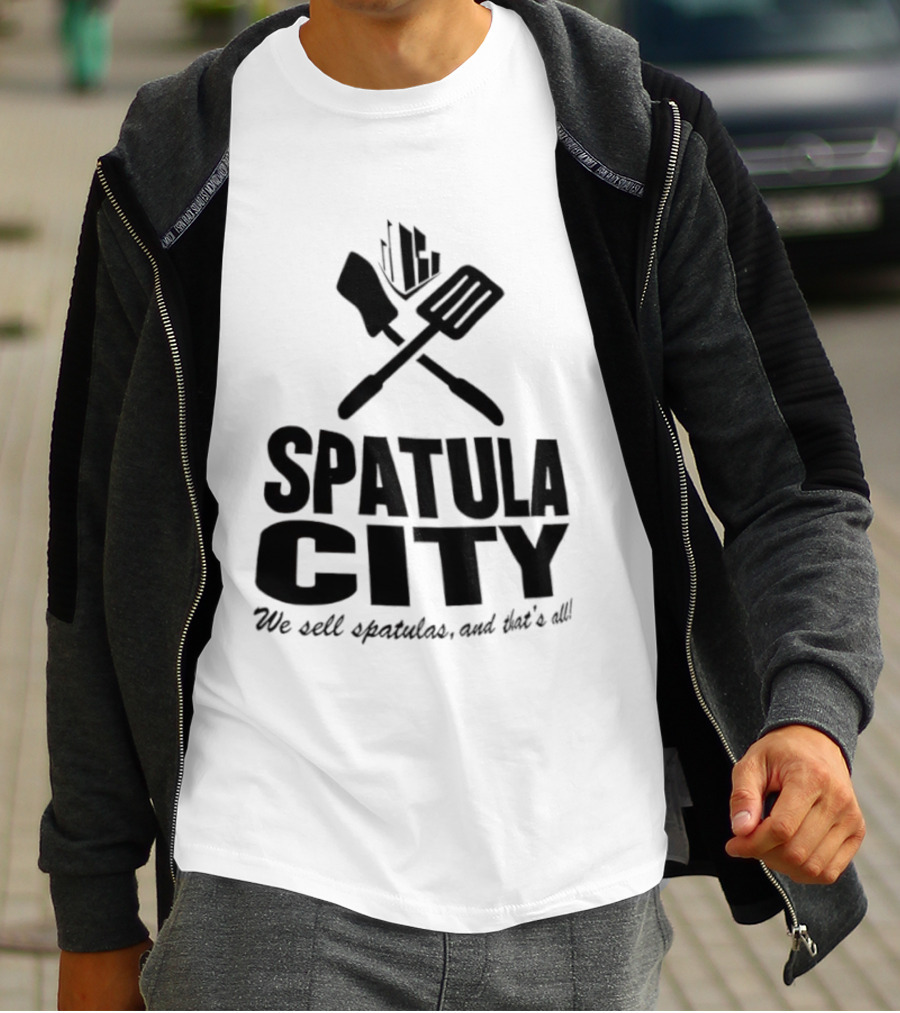 Spatula City We Sell Spatulas And That’s All Vintage Humor T-Shirt