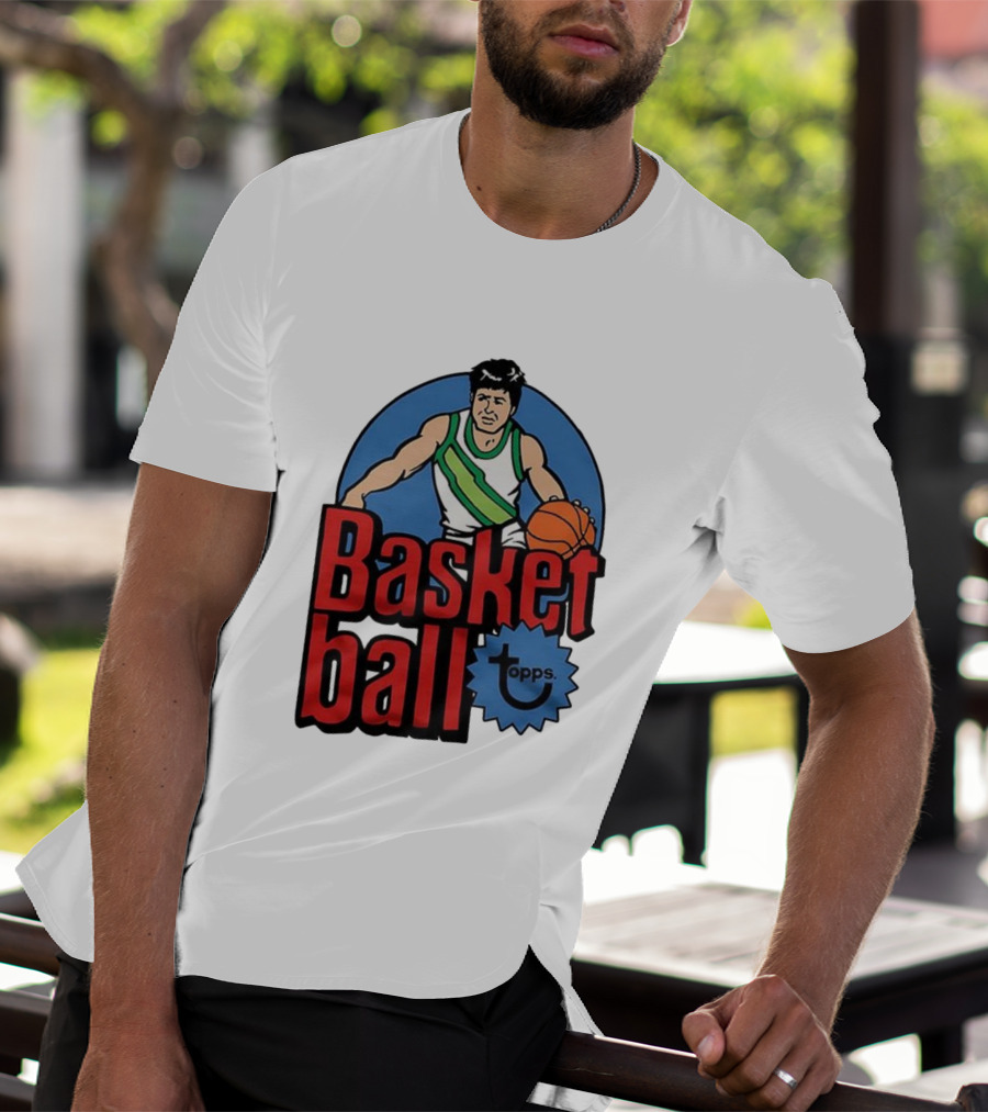 Topps Basketball 1978 Vintage Picture Cards Retro Style T-Shirt