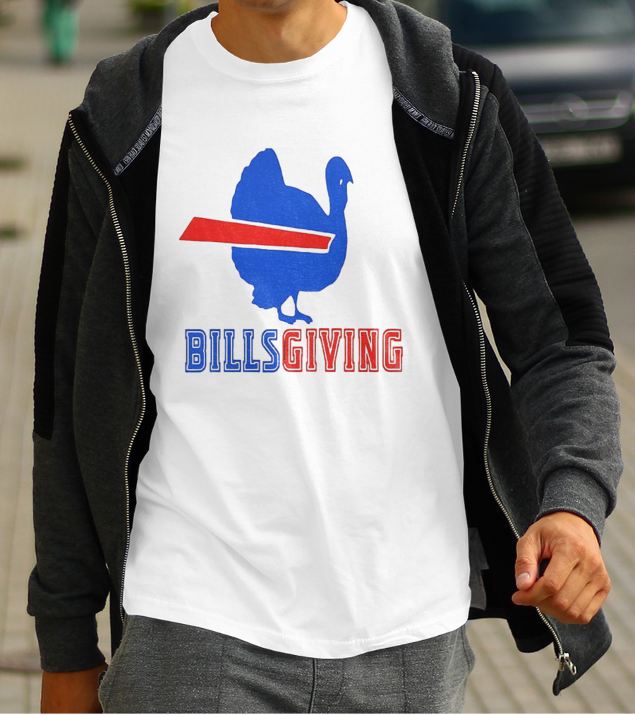 Billsgiving 2025 Turkey Buffalo Bills Thanksgiving NFL Football T-Shirt