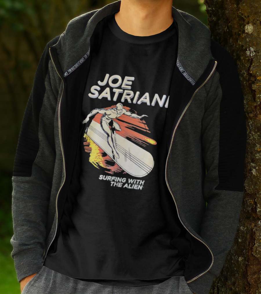 Joe Satriani Surfing With The Alien Cover Art T-Shirt