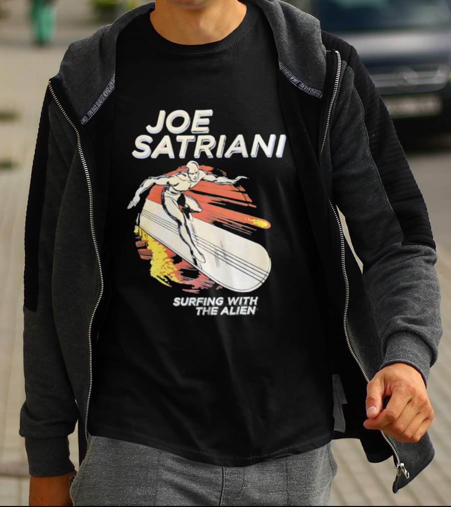 Joe Satriani Surfing With The Alien Cover Art T-Shirt