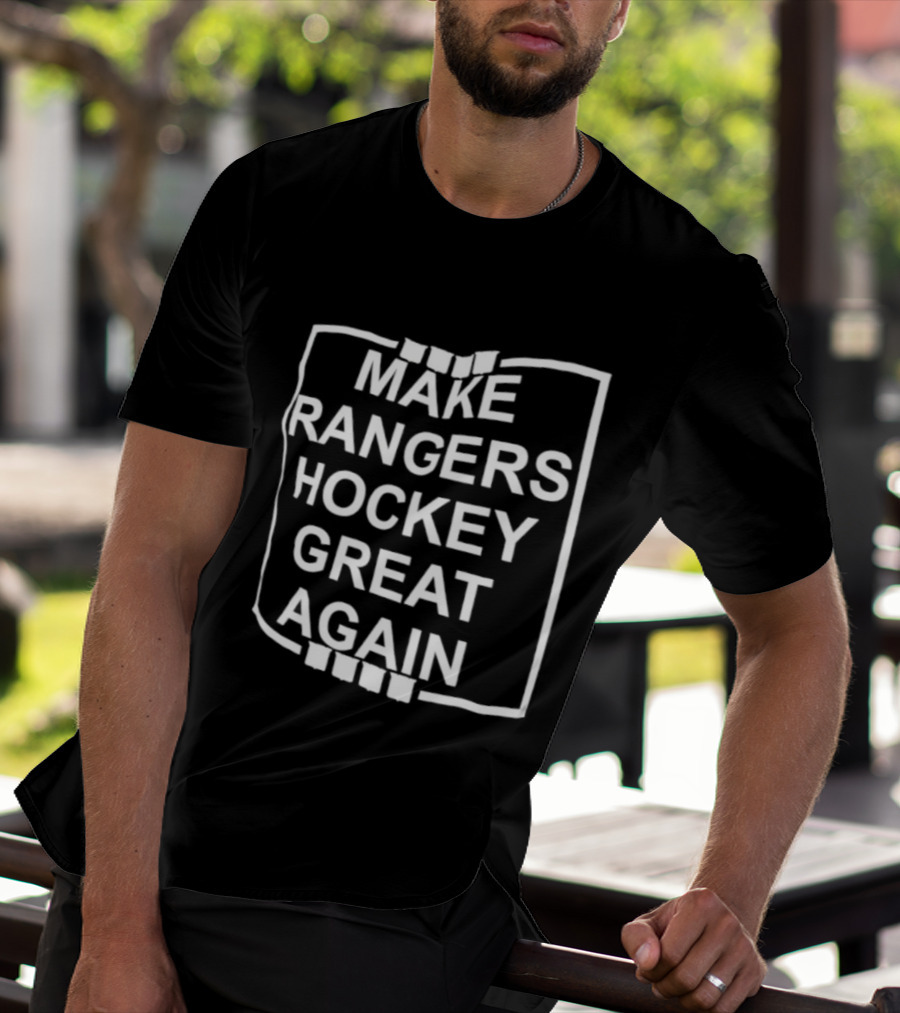 Make Rangers Hockey Great Again NHL Fan Slogan T-Shirt