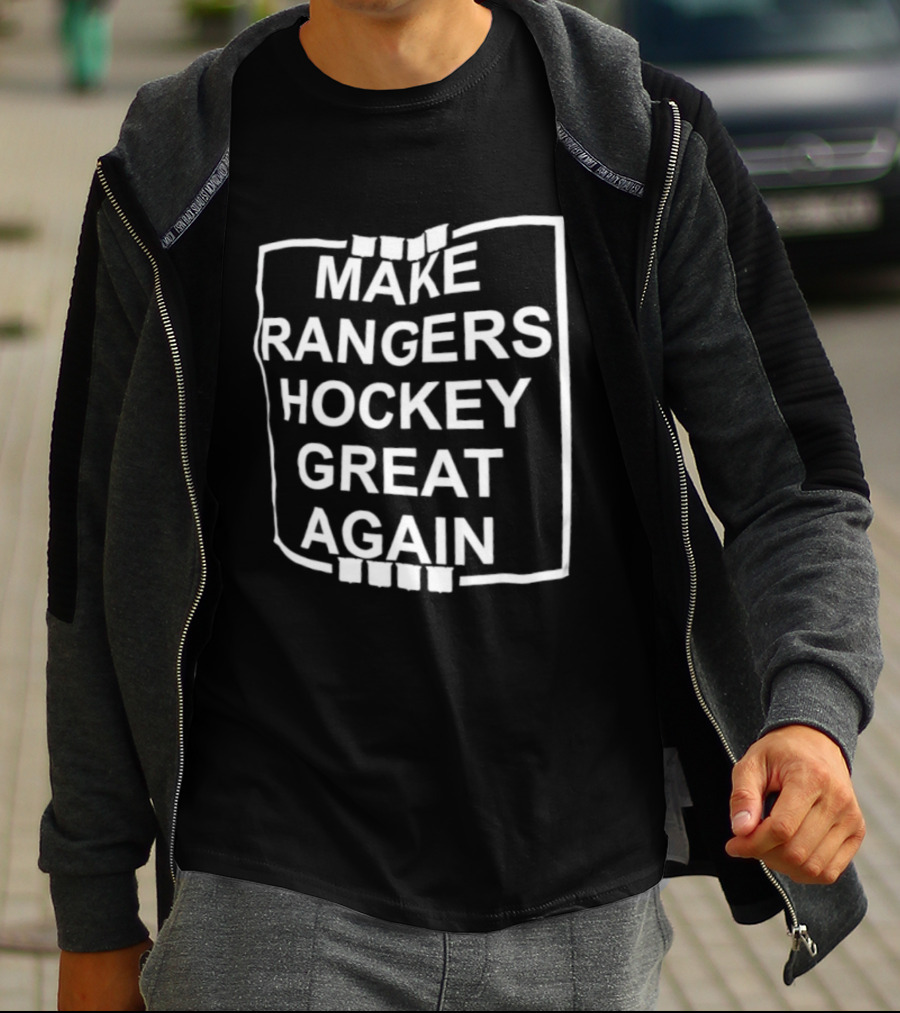 Make Rangers Hockey Great Again NHL Fan Slogan T-Shirt