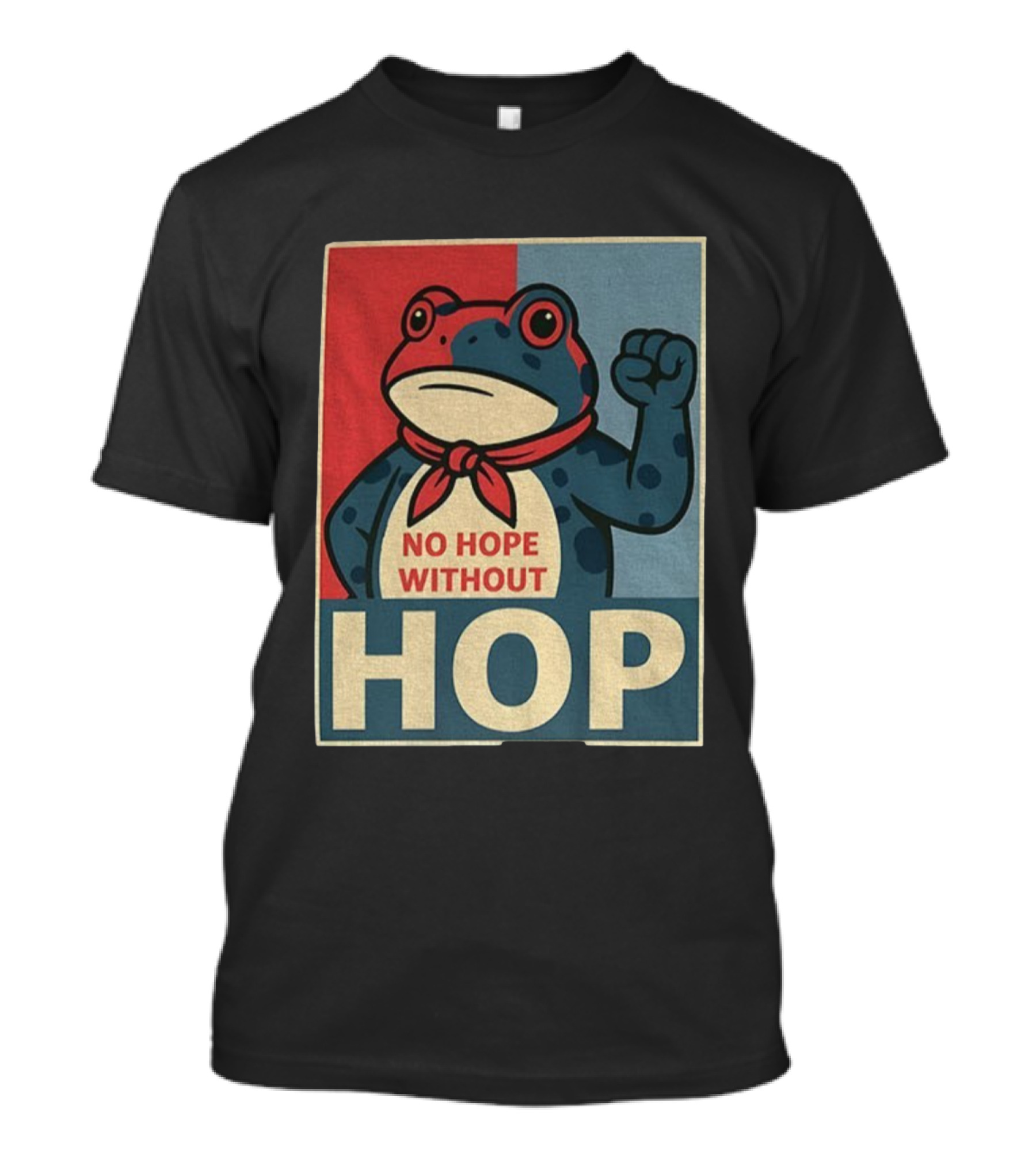 No Hope Without Hop Frog Resist Portland Anti Trump Anti Fascism T-Shirt