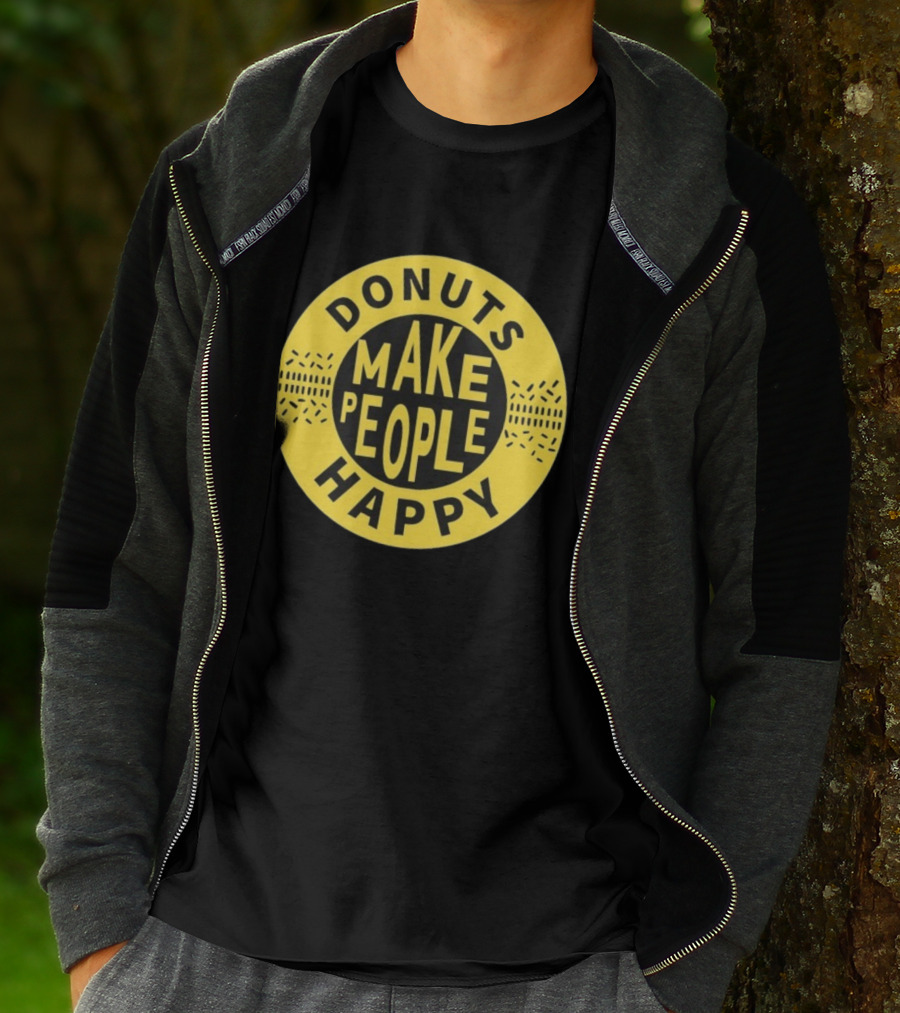 Donuts Make People Happy Somebody Somewhere Sam T-Shirt
