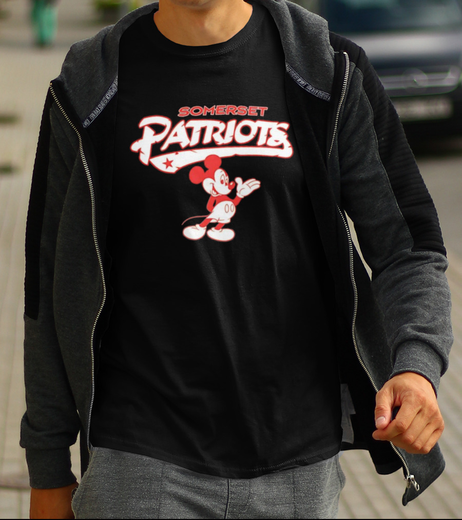 Somerset Patriots Mickey Mouse T-Shirt