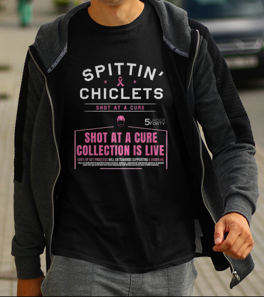 Spittin’ Chiclets Shot At A Cure Collection 5 Under Forty Is Live T-Shirt
