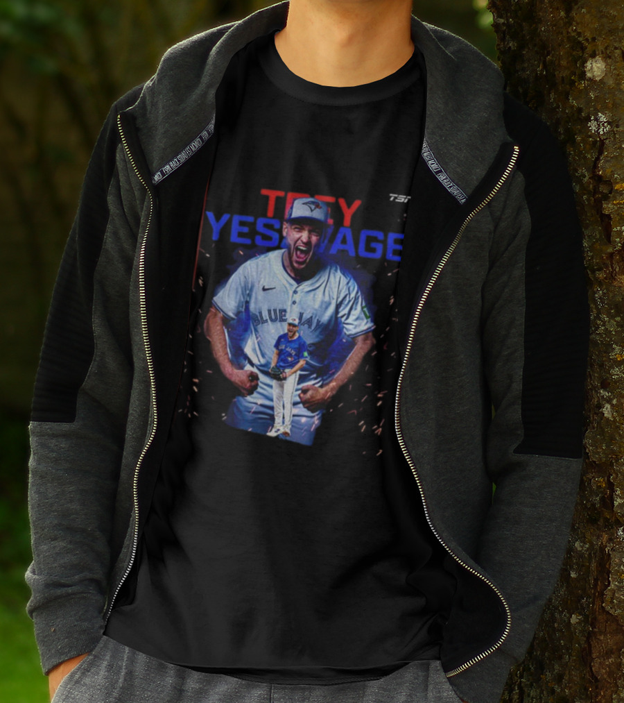 Trey Yesavage Blue Jays World Series Rookie Record 12 Strikeouts T-Shirt