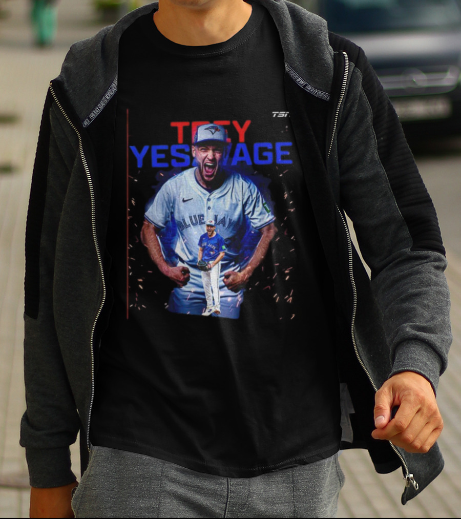 Trey Yesavage Blue Jays World Series Rookie Record 12 Strikeouts T-Shirt