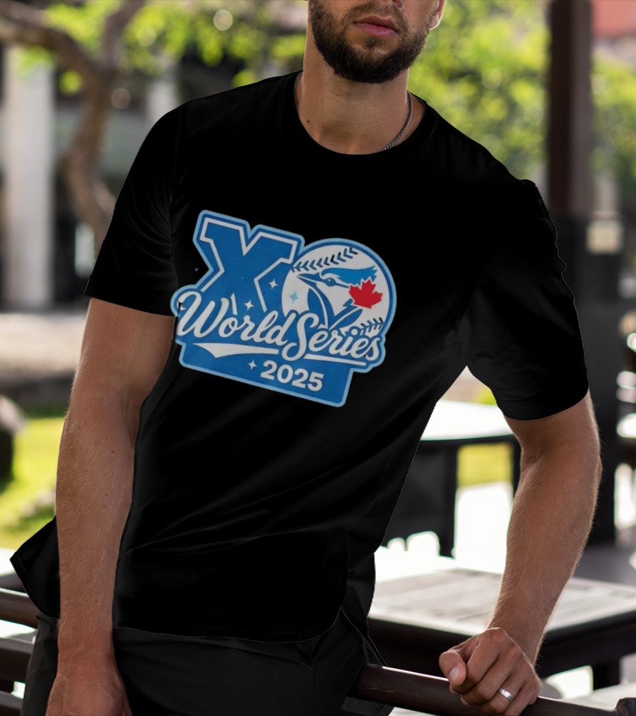 Toronto Blue Jays XO World Series 2025 Vintage Baseball Music Collab T-Shirt