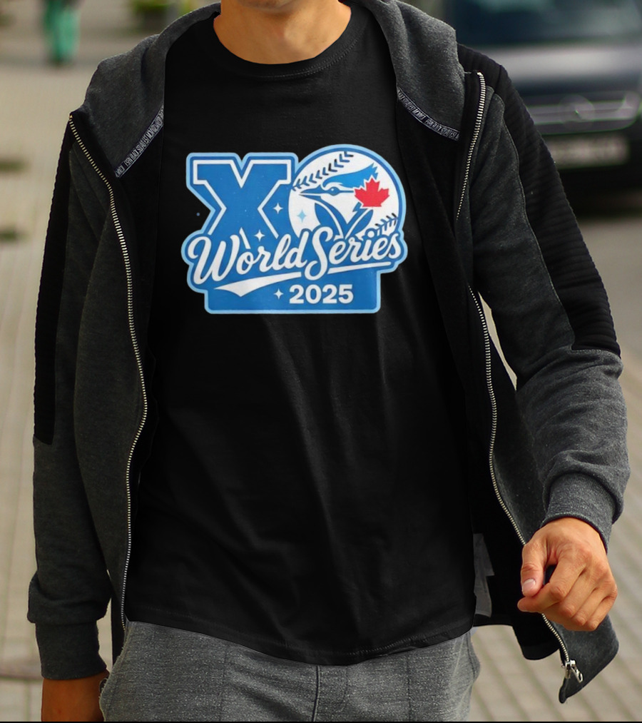 Toronto Blue Jays XO World Series 2025 Vintage Baseball Music Collab T-Shirt