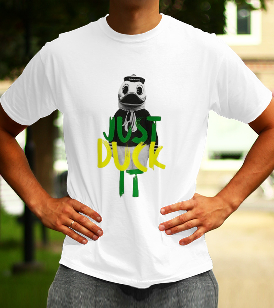 Oregon Ducks Just Duck It Women's Basketball T-Shirt