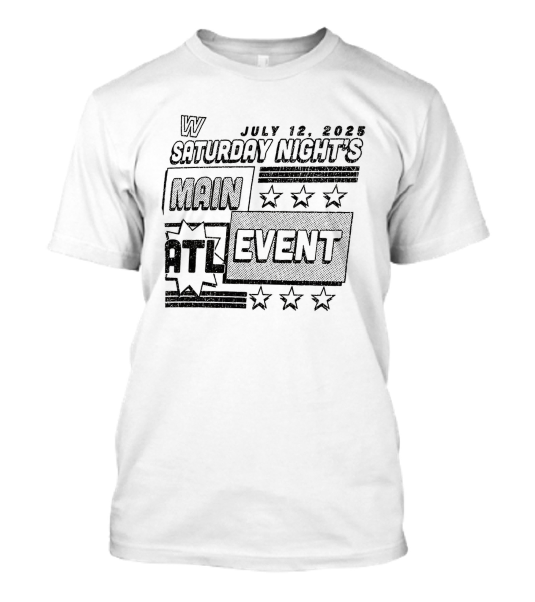 WWE Saturday Night’s Main Event Atlanta July 19 2025 T-Shirt
