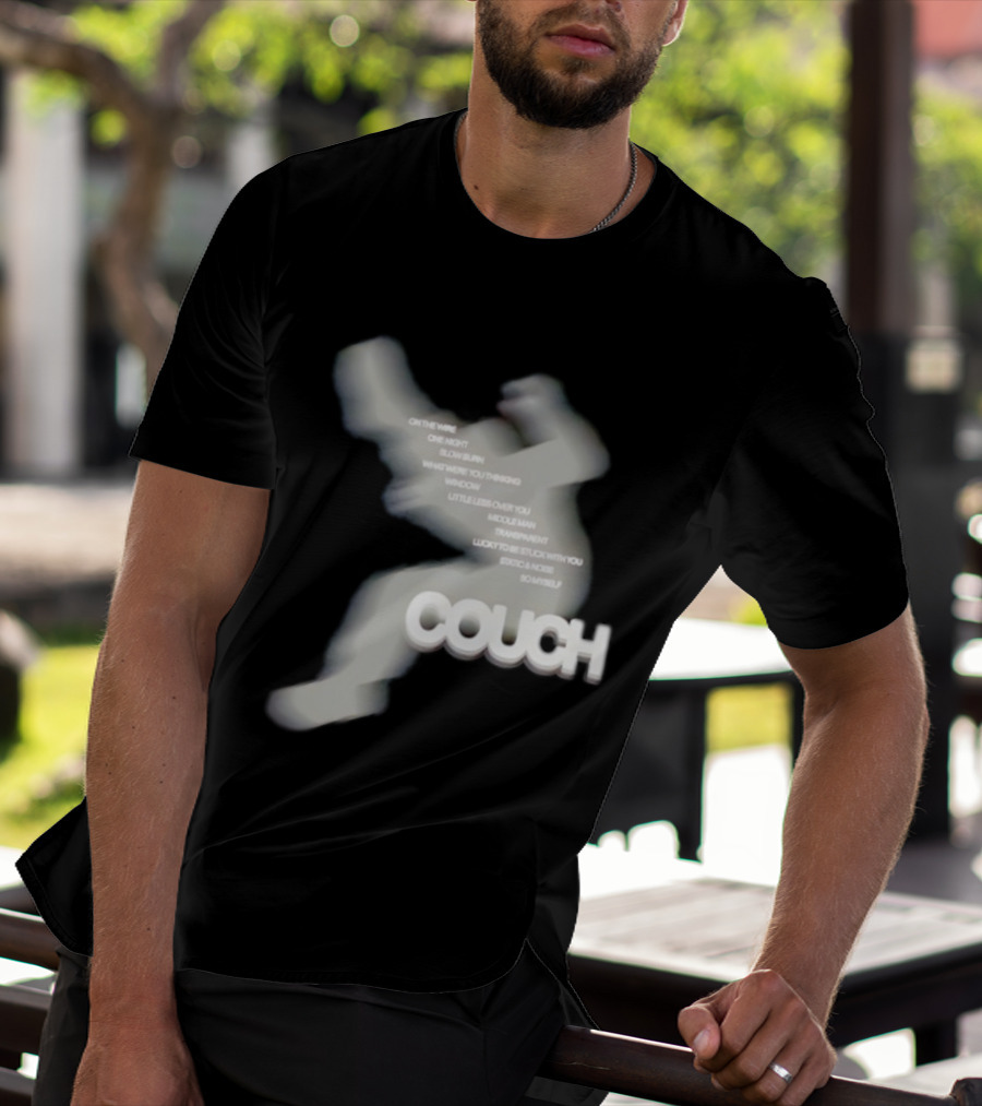 Couch Tracklist On The Wire One Night Slow Burn Middle Man Stuck In Noise T-Shirt