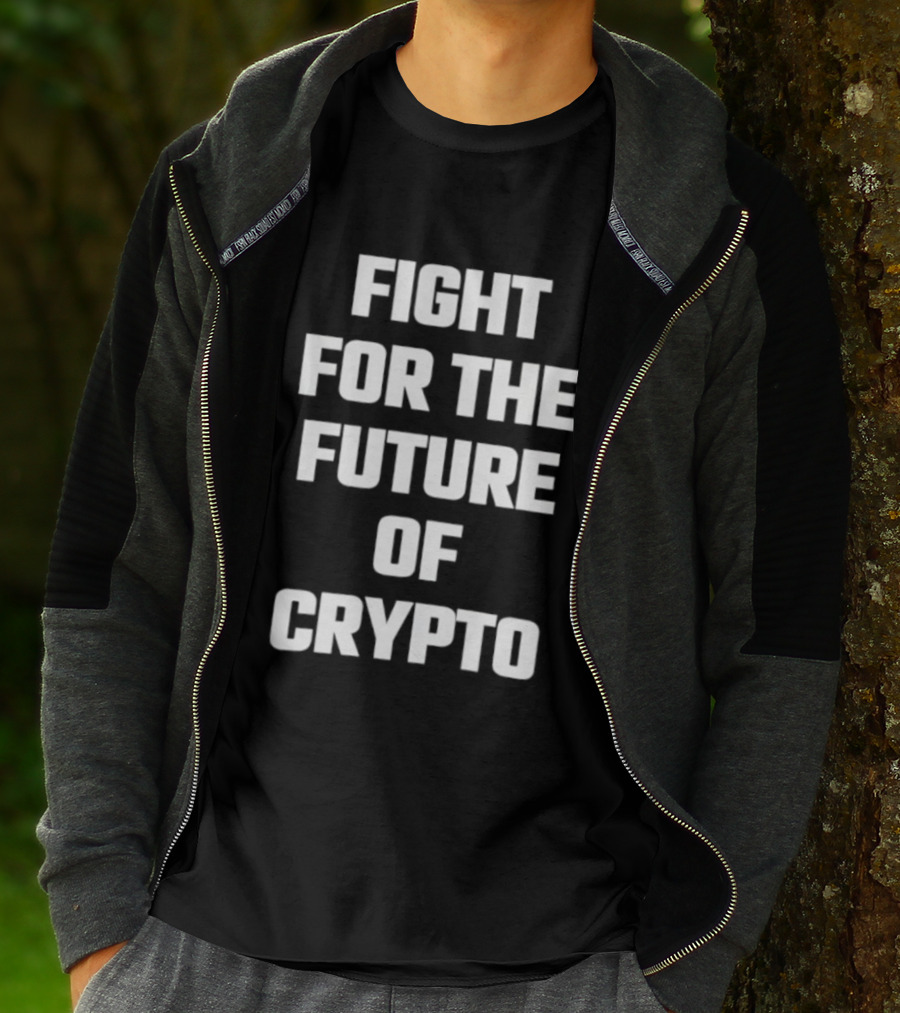 Fight For The Future Of Crypto Movement T-Shirt