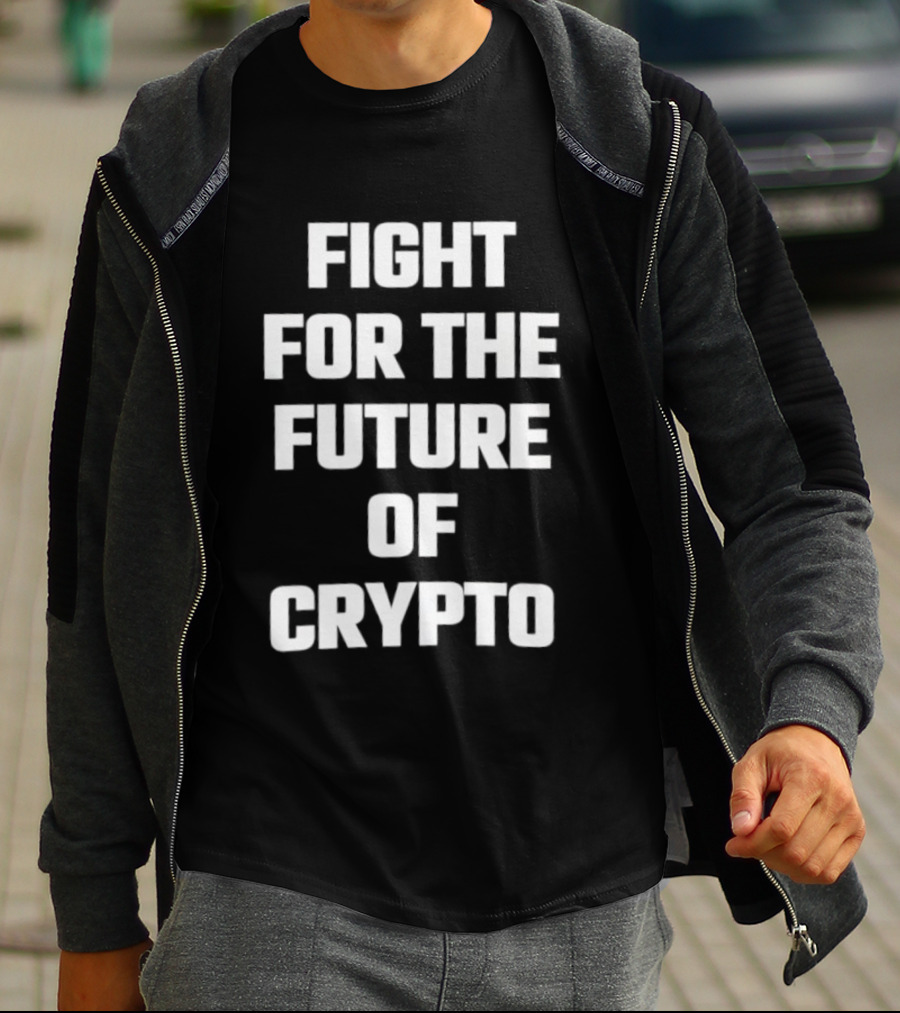 Fight For The Future Of Crypto Movement T-Shirt