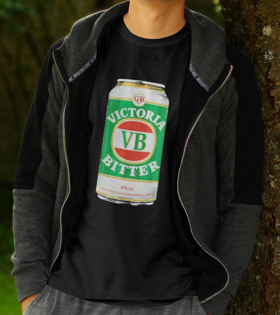 Victoria Bitter VB 375 ML Can GUB Carlton United Breweries T-Shirt