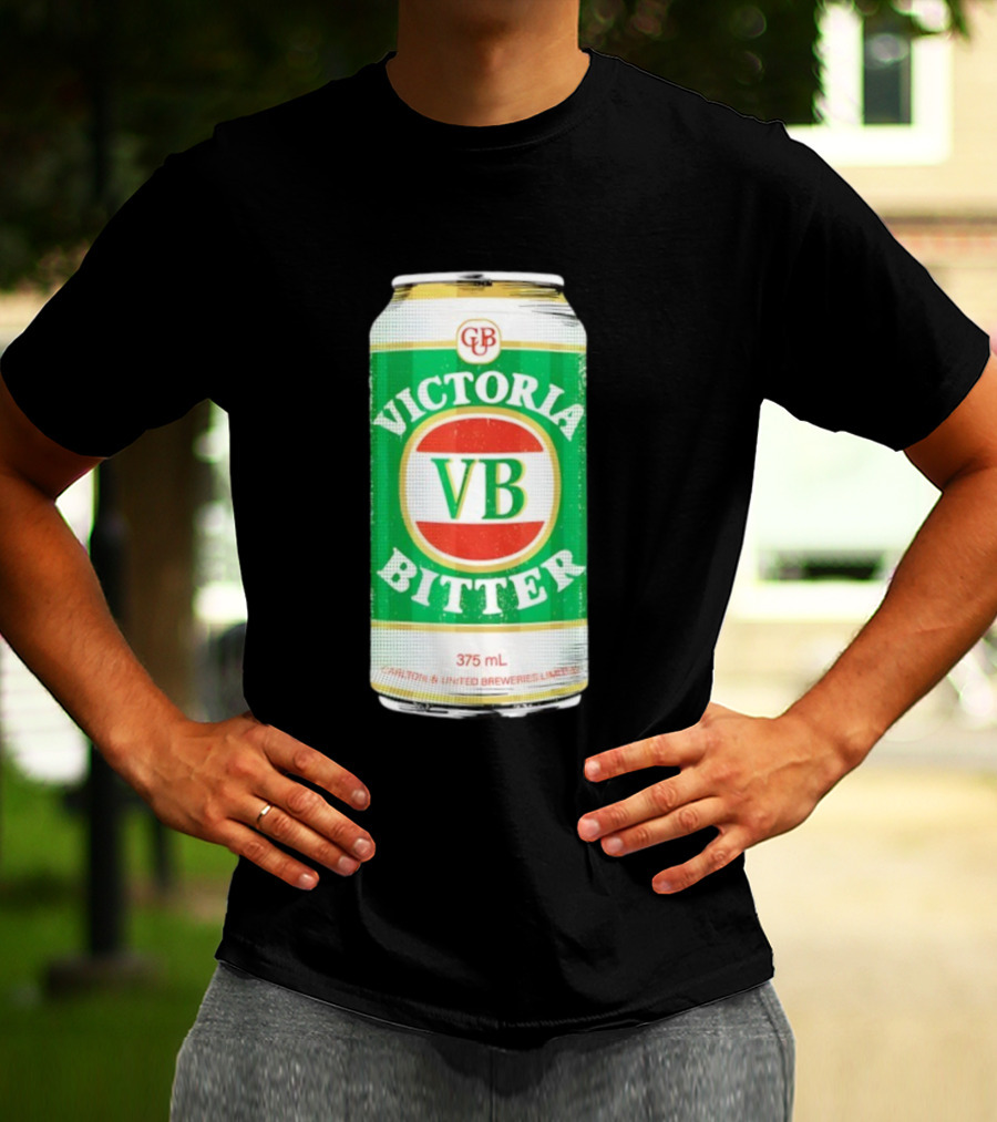 Victoria Bitter VB 375 ML Can GUB Carlton United Breweries T-Shirt
