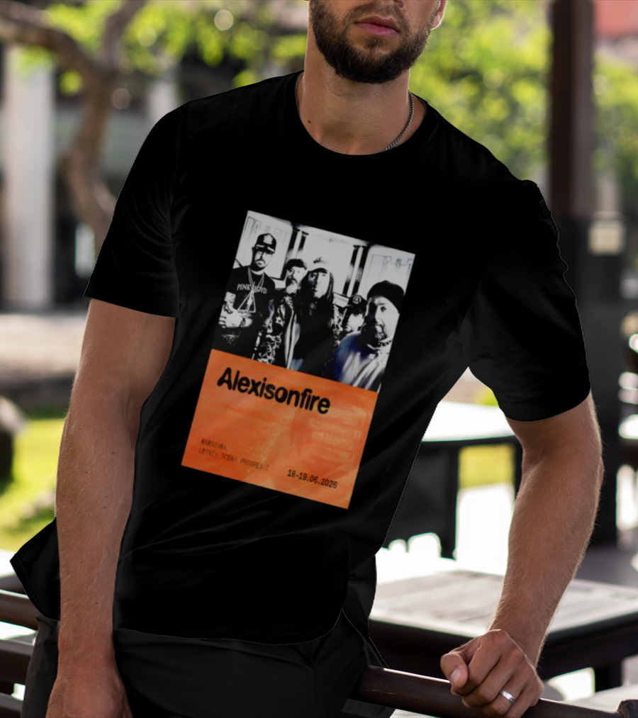 Alexisonfire Summer Punch Festival Warszawa Letnia Scena Progresji June 18-19 2026 T-Shirt